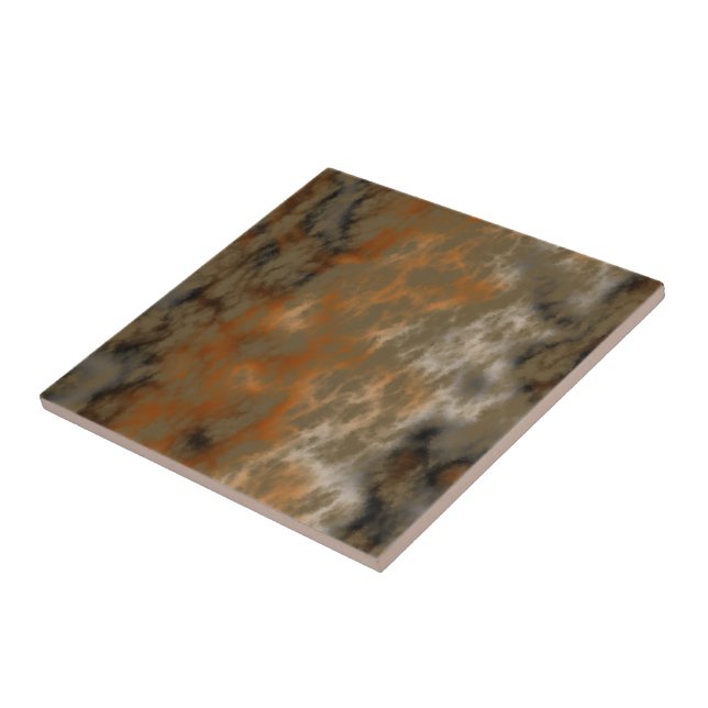 Golden Olive Tile (Side)