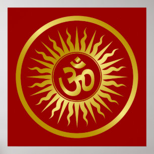 Golden Om Poster