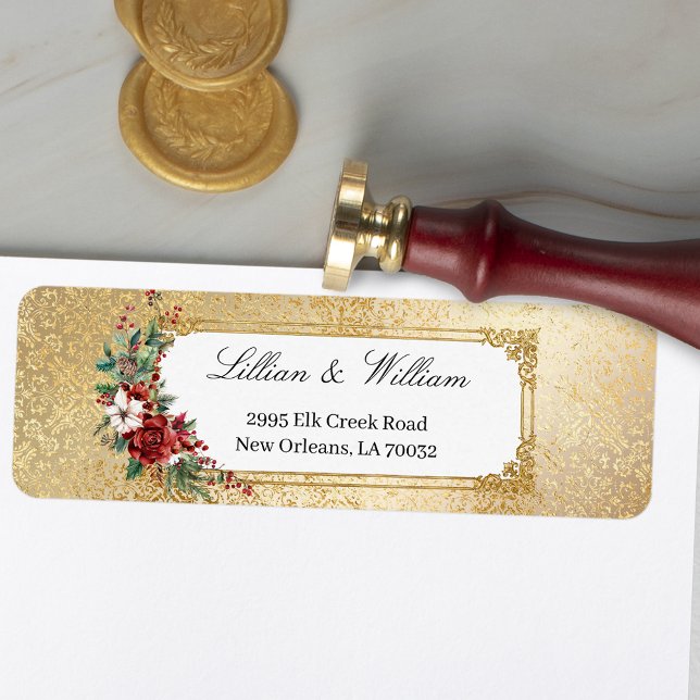 Golden Opulence Christmas Floral Wedding (Creator Uploaded)