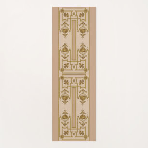 golden opulent yoga mat