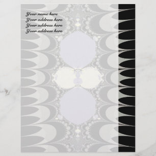 Golden Ornament Customized Letterhead