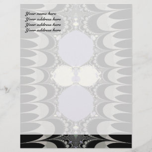 Golden Ornament Letterhead Template