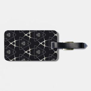 Golden Ornament Luggage Tag