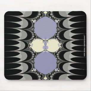 Golden Ornament Mouse Pad