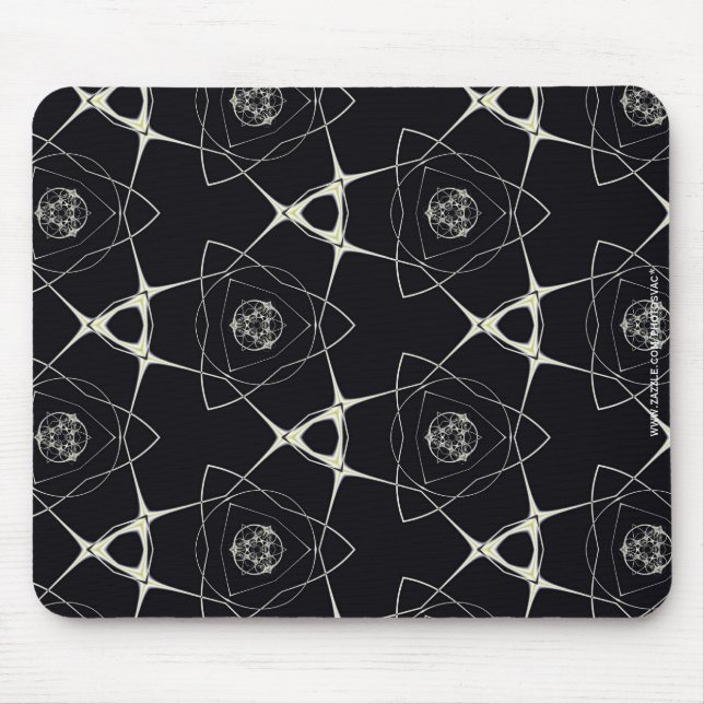 Golden Ornament Mouse Pad (Front)