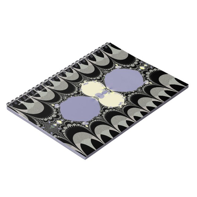 Golden Ornament Notebook (Left Side)