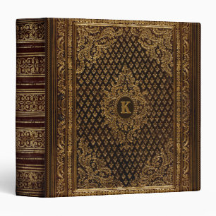 Golden Ornamental w/out your Monogram Binder