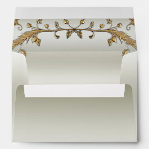 Golden Ornate Envelope