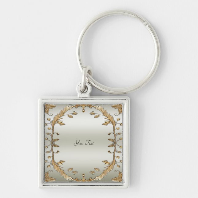 Golden Ornate Keychain (Front)