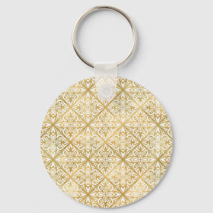 Golden Ornate Keychain