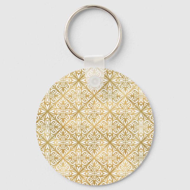 Golden Ornate Keychain (Front)