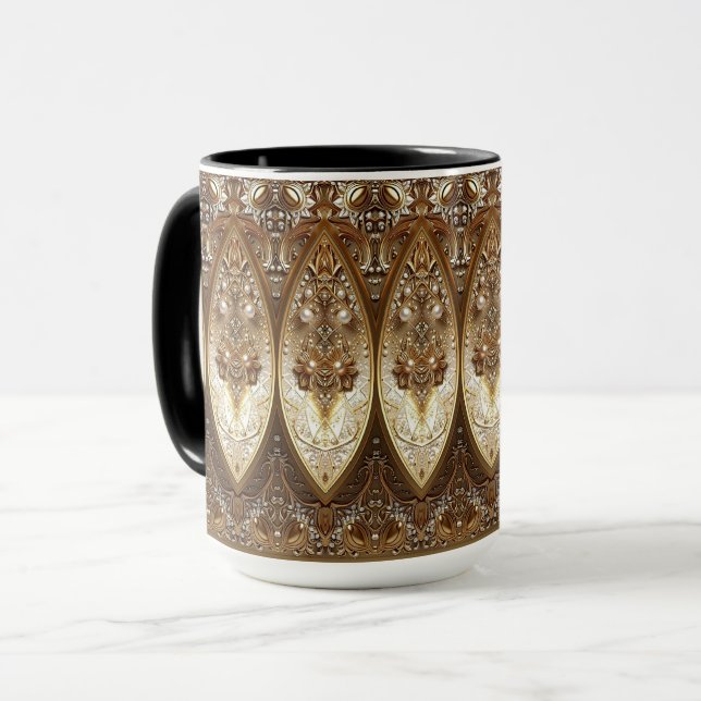 Golden Ornate Mug (Devant gauche)