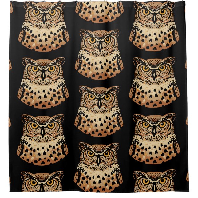 Golden Owl for Halloween, Thanksgiving, Autumn (Front)