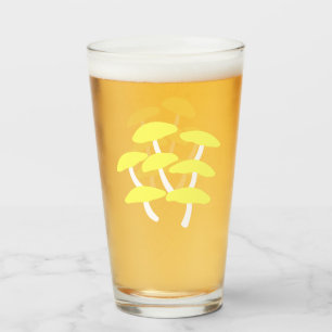 Golden Oyster Glass Cup