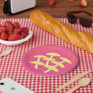 Golden Oyster Paper Plate