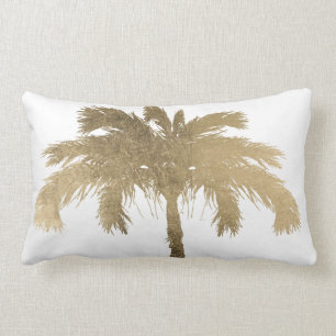 Golden Palm Lumbar Pillow