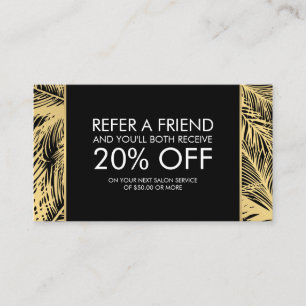 Golden Palms Spray Tanning Logo Noir Référence