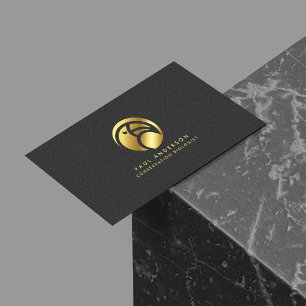 Golden Parrot Logo Conservation Biologist Business Card