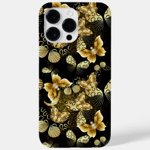 Golden Pattern 16.bw Black BG Case-Mate iPhone 14 Pro Max Case