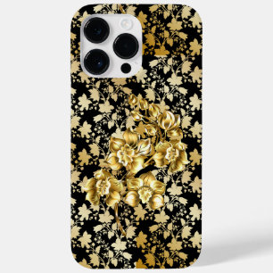 Golden pattern 21,bw. Black BG Case-Mate iPhone 14 Pro Max Case