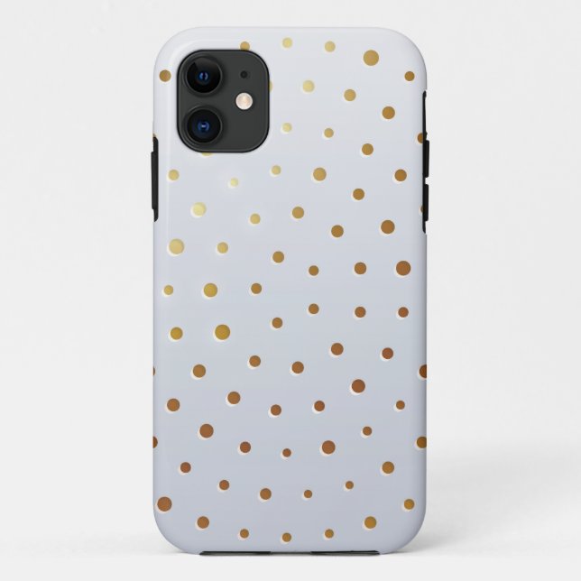 Golden Pattern 5 Case-Mate iPhone Case (Back)