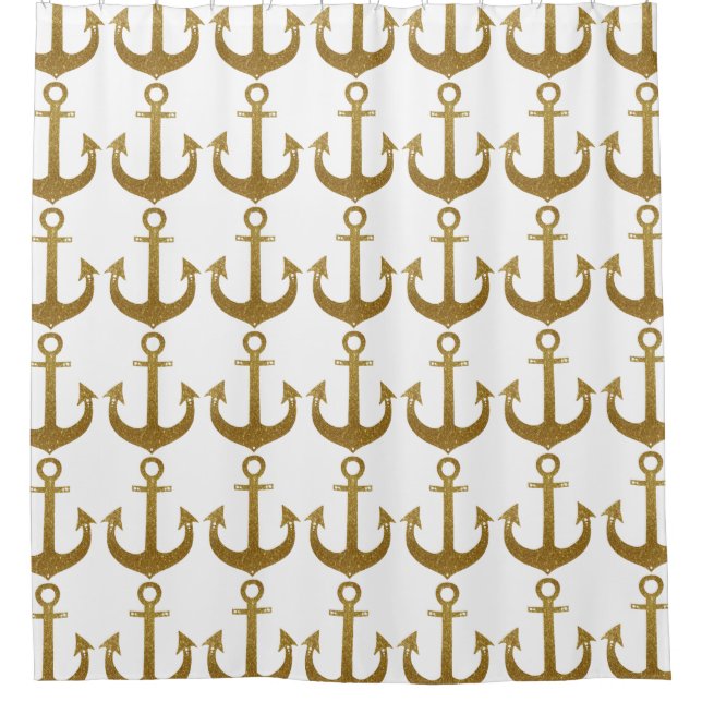 Golden Pattern of Anchors . Nautical (Front)