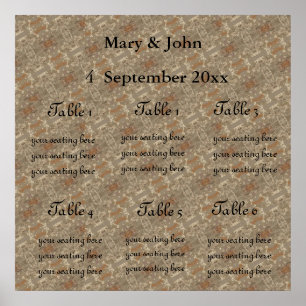 GOLDEN PATTERN seating chart