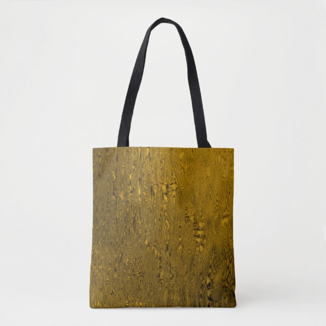 Golden pattern tote bag (Front)