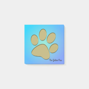 golden paw - Post-It-Notes pad Post-it Notes
