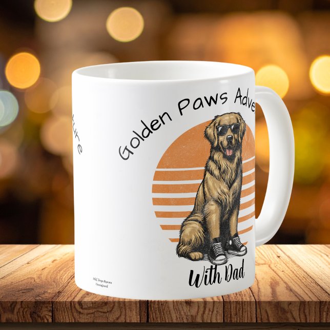 Golden Paws Adventure Coffee Mug (Creator Uploaded)