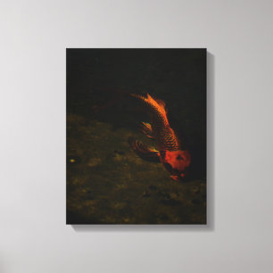 golden peace canvas print