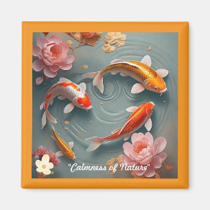 "Golden Peaceful Hour" Magnet