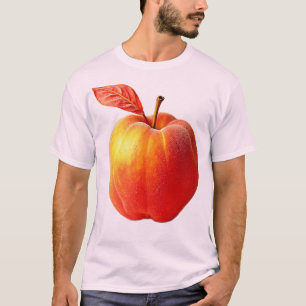 Golden Peach Perfection Design T-Shirt