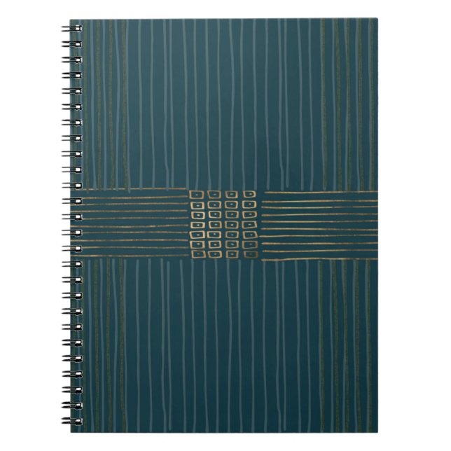 Golden Peacock Notebook (Front)