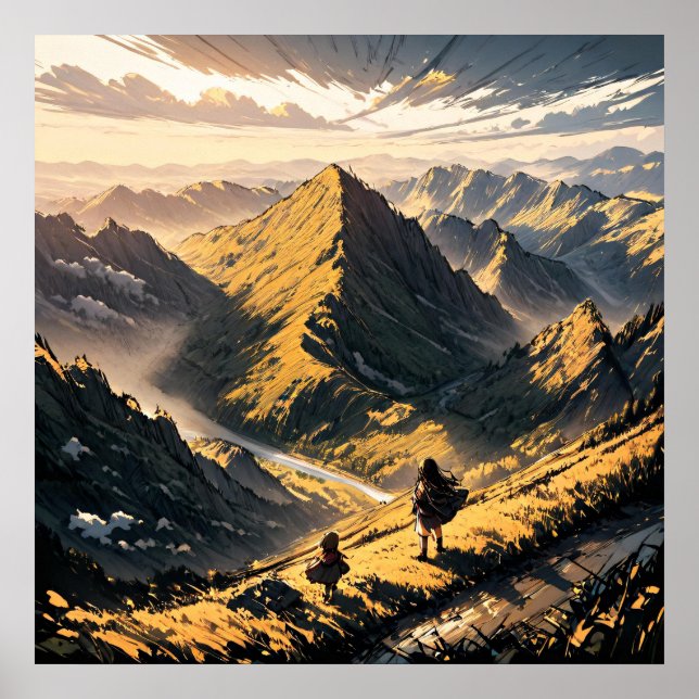 Golden Peaks: A Journey of Two Souls Poster (Front)