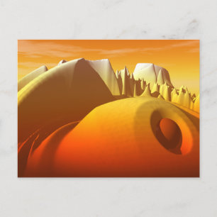 Golden Peaks Postcard