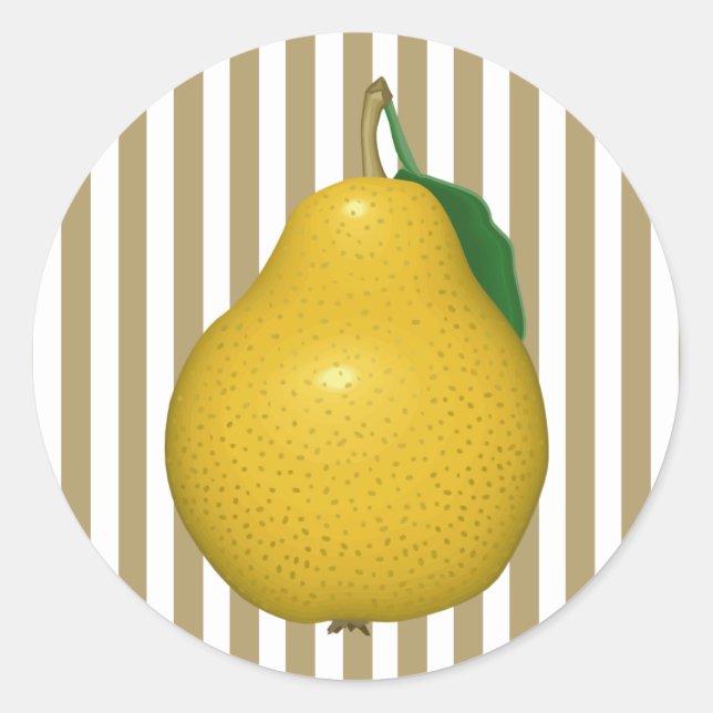 Golden Pear Stickers (Front)