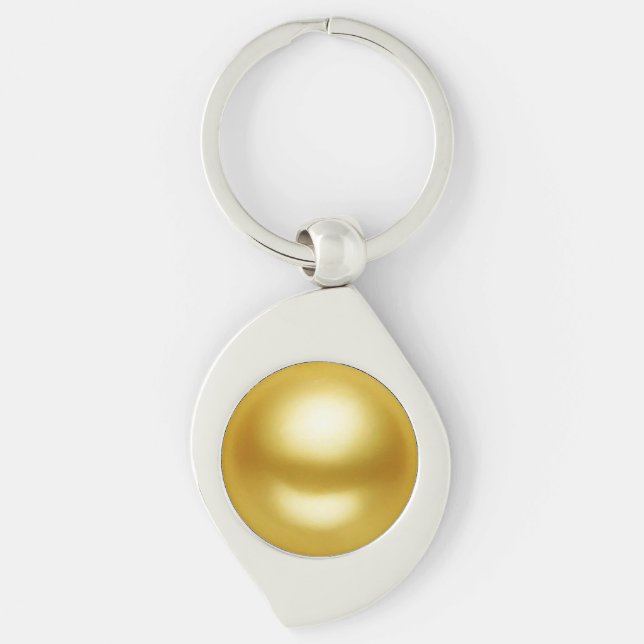Golden Pearl Keychain (Front)