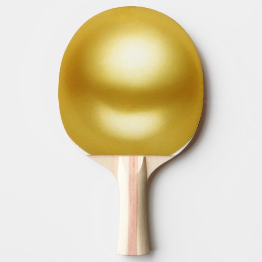 Golden Pearl Ping-Pong Paddle