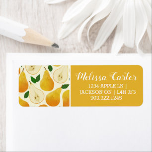 Golden Pears Pattern