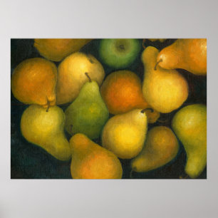golden pears poster