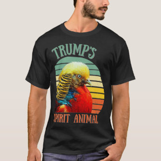 Golden Pheasant Chinese Pheasant Rainbow Men Women T-Shirt