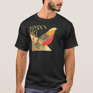 Golden Pheasant In The Snow Ito Jakuchu Vintage T-Shirt