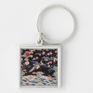 Golden Pheasant & Quing Dynasty /imperial China Keychain