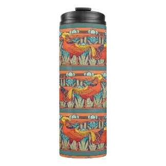 Golden Pheasant Retro Thermal Tumbler