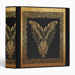 Golden Phoenix Elegance Binder