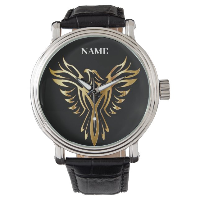 Golden phoenix, elegance watch (Front)
