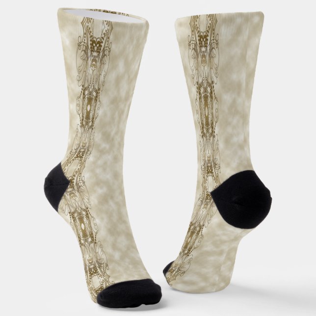Golden Pillars Socks (Angled)