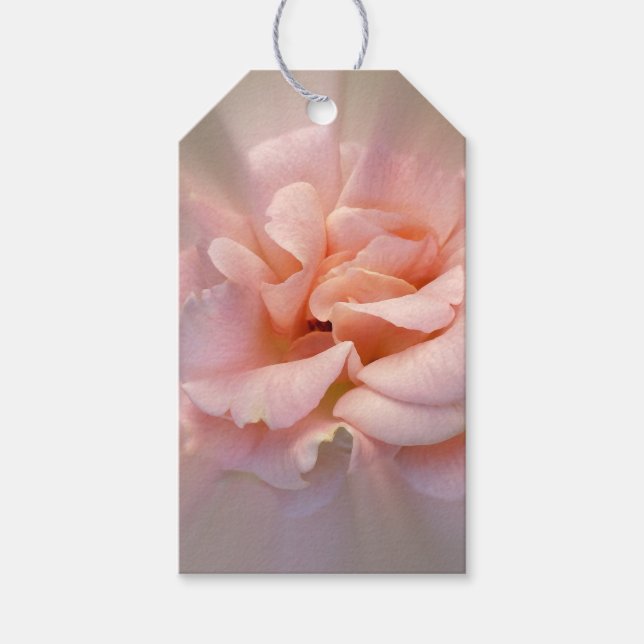 Golden pink gift tags (Front)