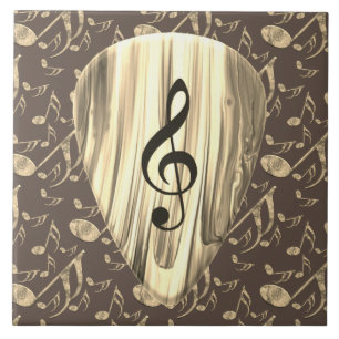 Golden Plectron – Stylish design for music lovers! Tile